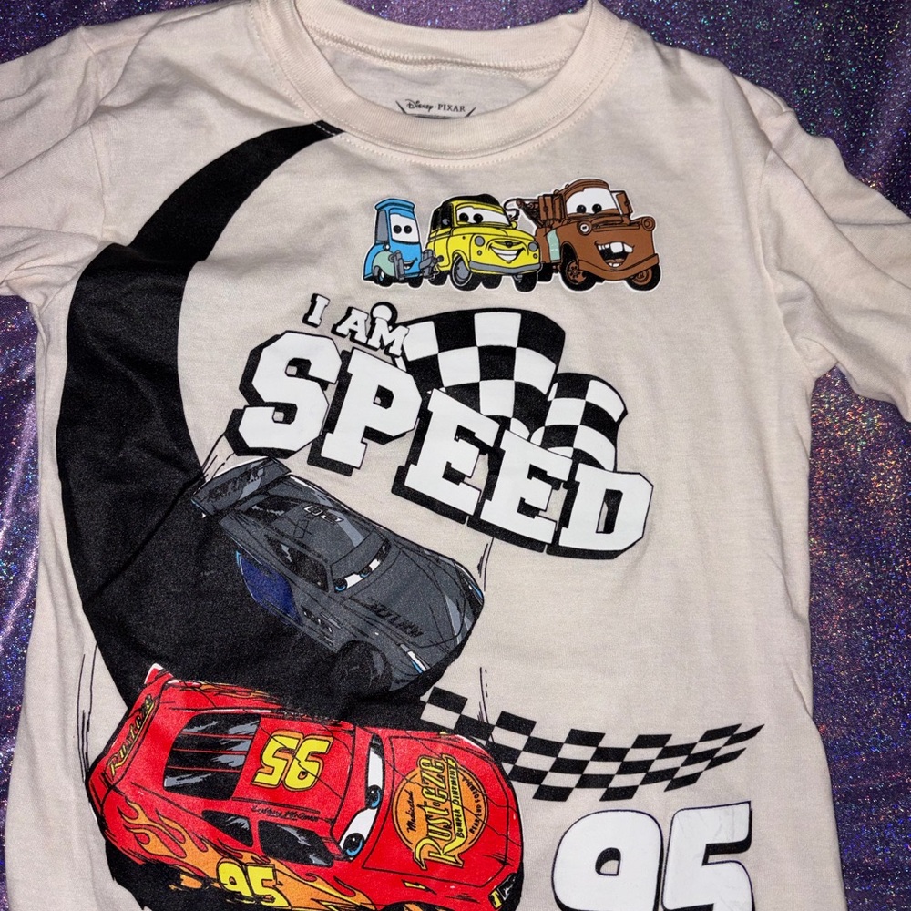 Disney Cars Racing Shirt - Picture 2 of 5